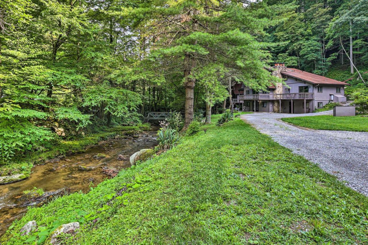 Roan Mountain Creekside Cabin Hike And Fish! المظهر الخارجي الصورة